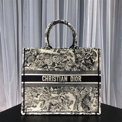 christian dior bag white|christian dior canvas tote.